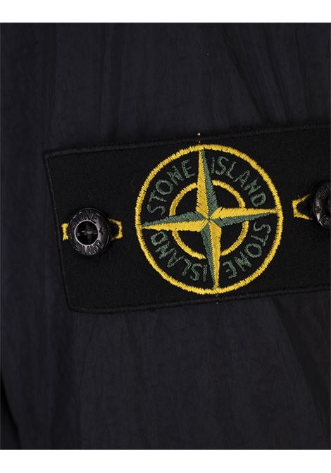 Giacca Con Cappuccio Blu In CRINKLE REPS R-NY STONE ISLAND | K1S154100092-S0A23V0020
